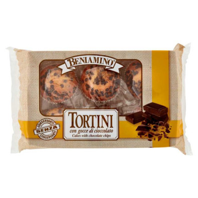 Beniamino Tortino con Gocce Cioccolato Gr.200