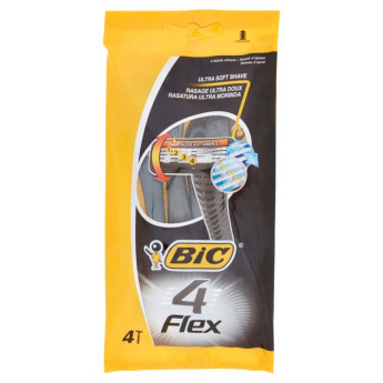 Bic Flex 4 Rasoio Quadrilama