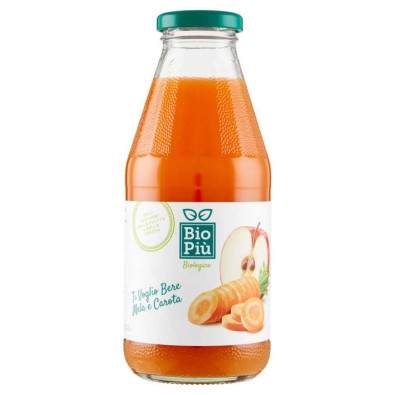 Bio Piu' Succo Mela e Carota Bio Ml.500