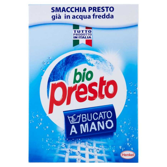 Bio Presto in Polvere Bucato a Mano Gr.600