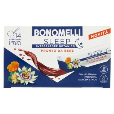 Bonomelli Integratore Botanico Sleep 14 Stick Monodose Ml.140