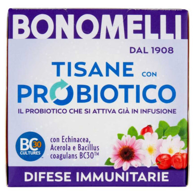 Bonomelli Tisana con Probiotico Difese Immunitarie 10 Filtri