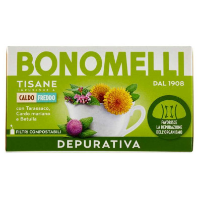 Bonomelli Tisana Depurativa 16 Filtri