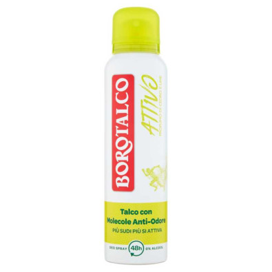 Borotalco Deodorante Spray Attivo Profumo di Cedro e Lime Ml.150