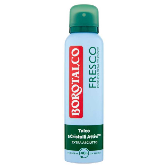 Borotalco Deodorante Spray Fresco Profumo di Talco Ml.150