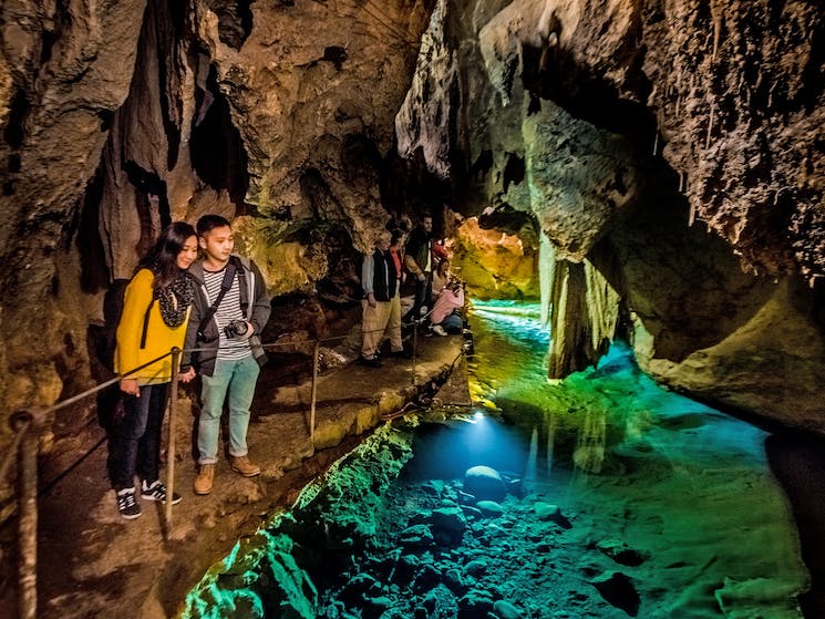 The Imperial Cave tour includes the River Styx.