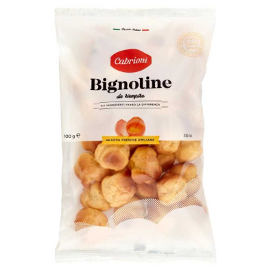 Cabrioni Bignoline da riempire Gr.100