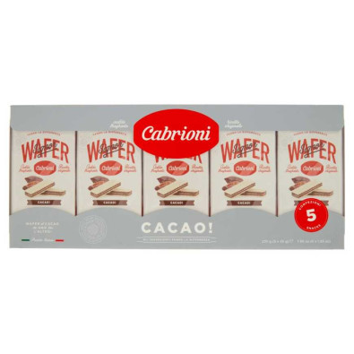 Cabrioni Wafer Cacao Multipack Gr.45X5