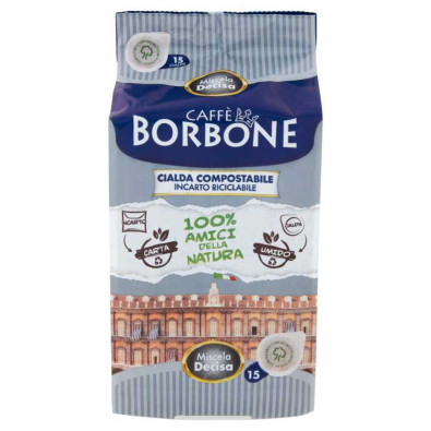 Caffè Borbone Miscela Decisa Cialda Compostabile 15 x Gr.7,2