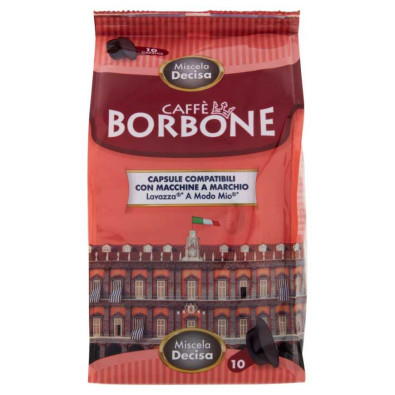 Caffè Borbone Miscela Decisa Capsule Compatibili Lavazza A modo Mio 10 x Gr.7,2 g