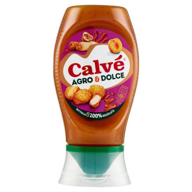 Calvé Salsa Agro & Dolce Top Down Ml.250