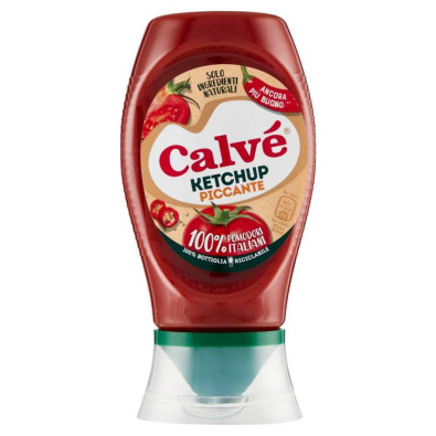 Calvé Ketchup Piccante Top Down Ml.250