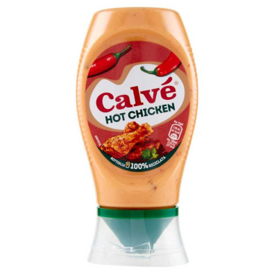 Calvé Salsa Hot Chicken Top Down Gr.285