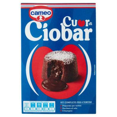 Cameo Cuor di Ciobar Preparato per Torta Gr.233