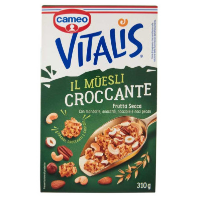 Cameo Vitalis Müesli Croccante con Frutta Secca Gr.310