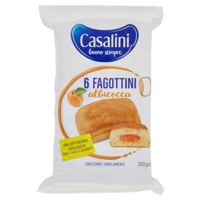 Casalini Fagottini all'Albicocca Pz.6 Gr.300