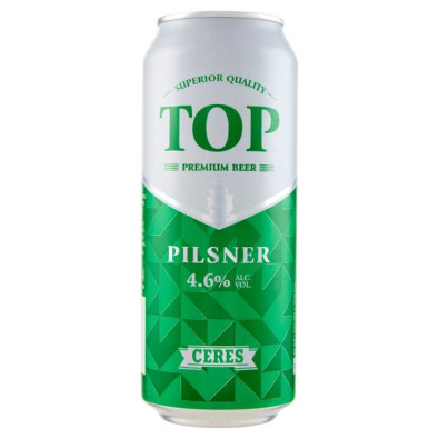 Ceres Top Pilsner Birra Lattina Cl.50 Vol.4,6°