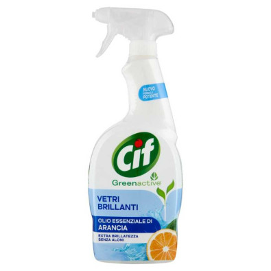 Cif Green Active Anticalcare Spray con Aceto ed Eucalipto Ml.650