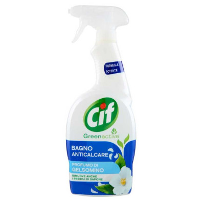 Cif Spray Greenactive Bagno al Profumo di Gelsomino Ml.650