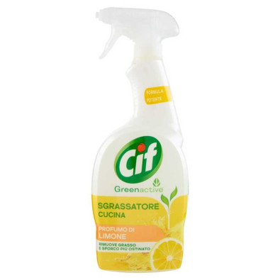 Cif Spray Sgrassatore con Olio Essenziale al Limone Ml.650