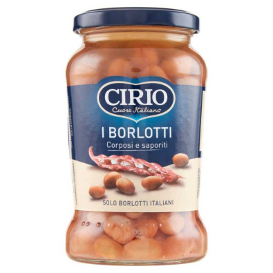 Cirio i Borlotti in Vetro Gr.370