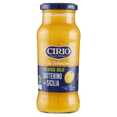 Cirio Le Selezioni Vellutata Dolce Datterino Giallo di Sicilia Gr.350