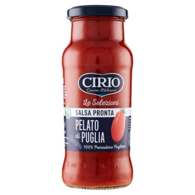 Cirio Le Selezioni Salsa Pronta Pomodoro Pelato di Puglia Gr.350