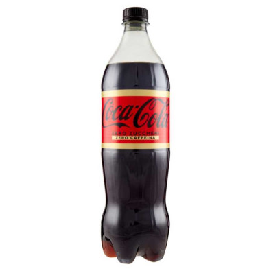 Coca Cola Zero Zuccheri e Zero Caffeina Pet Lt.1