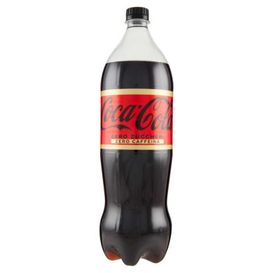 Coca Cola Zero Zuccheri Senza Caffeina Lt.1,5