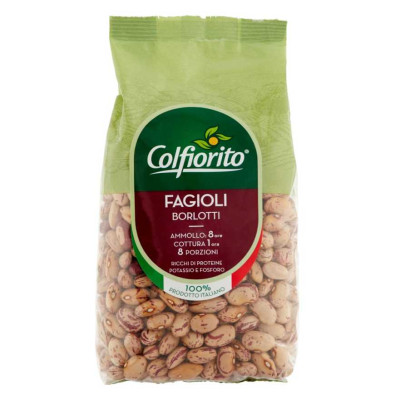 Colfiorito Fagioli Borlotti Italiani Gr.400