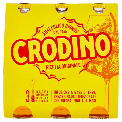 Crodino Biondo Analcolico CL.17,5X3