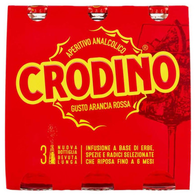 Crodino Gusto Arancia Rossa CL.17,5X3