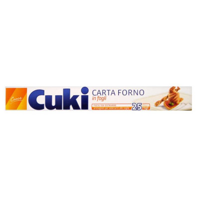 Cuki Carta Forno Mt.9,5 25 Fogli