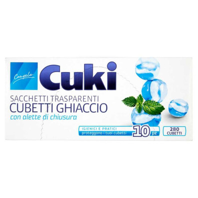 Cuki Cubetti Ghiaccio X 10 Buste