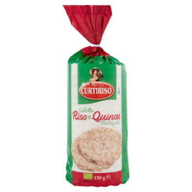 Curtiriso Gallette Biologiche Riso Quinoa Gr.130