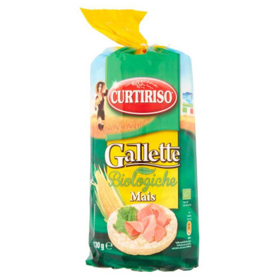 Curtiriso Gallette Biologiche di Mais Gr.130