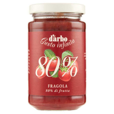 Darbo Confettura 80% Fragole Gr.250