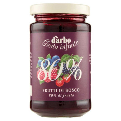 Darbo Confettura 80% Frutti di Bosco Gr.250