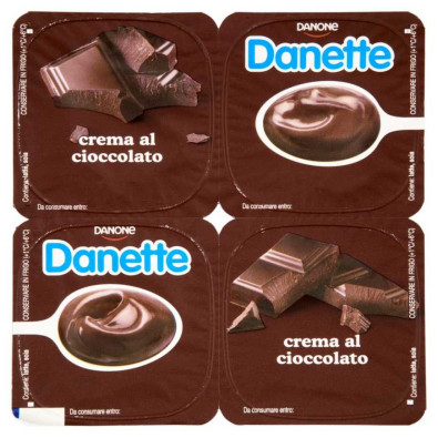 Danette Crema Dessert Cioccolato Gr.125X4