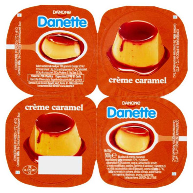 Danette Creme Caramel Gr.125X4