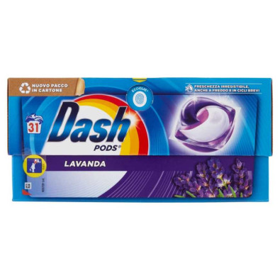 Dash Detersivo Lavatrice Pods Lavanda 31 Lavaggi