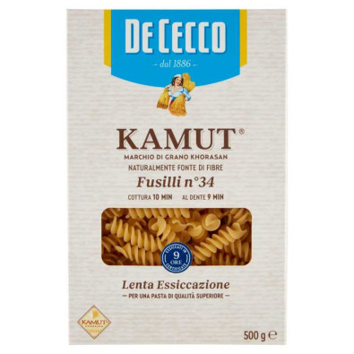 De Cecco Kamut Fusilli N°34 Gr.500