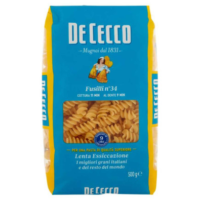 De Cecco Fusilli N°34 Gr.500