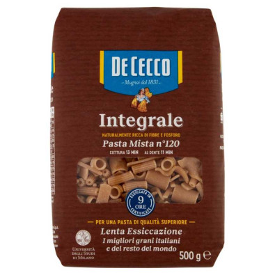 De Cecco Integrale Pasta Mista n° 120 Gr.500