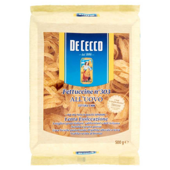 De Cecco Nidi Fettuccine Uovo N°303 Gr.500