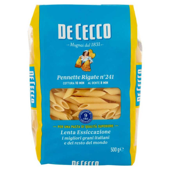 De Cecco Penne Mezzane Rigate N°241 Gr.500