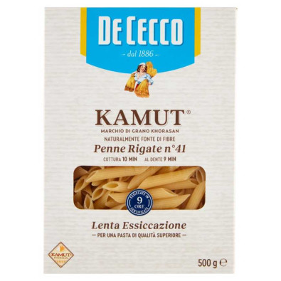 De Cecco Kamut Penne Rigate N°41 Gr.500