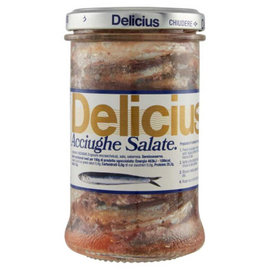 Delicius Acciughe Salate Gr.310