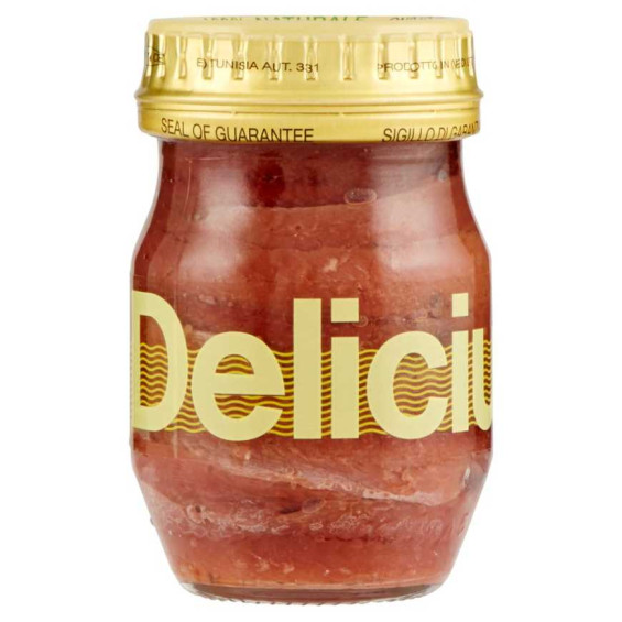 Delicius Filetti di Alici in Olio di Oliva Gr.90