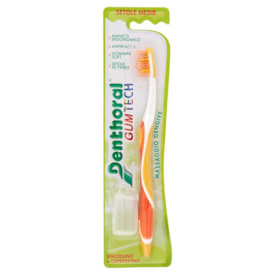 Denthoral Spazzolino Gum Tech con Testine